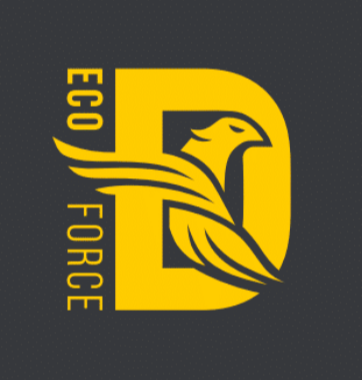 EcoForce diislikütuse logo on kollase merikotka märgiga